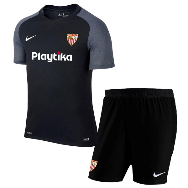 Camiseta Sevilla 3ª Niños 2018/19 Negro